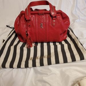 L.A.M.B. by Gwen Stefani Red Satchel